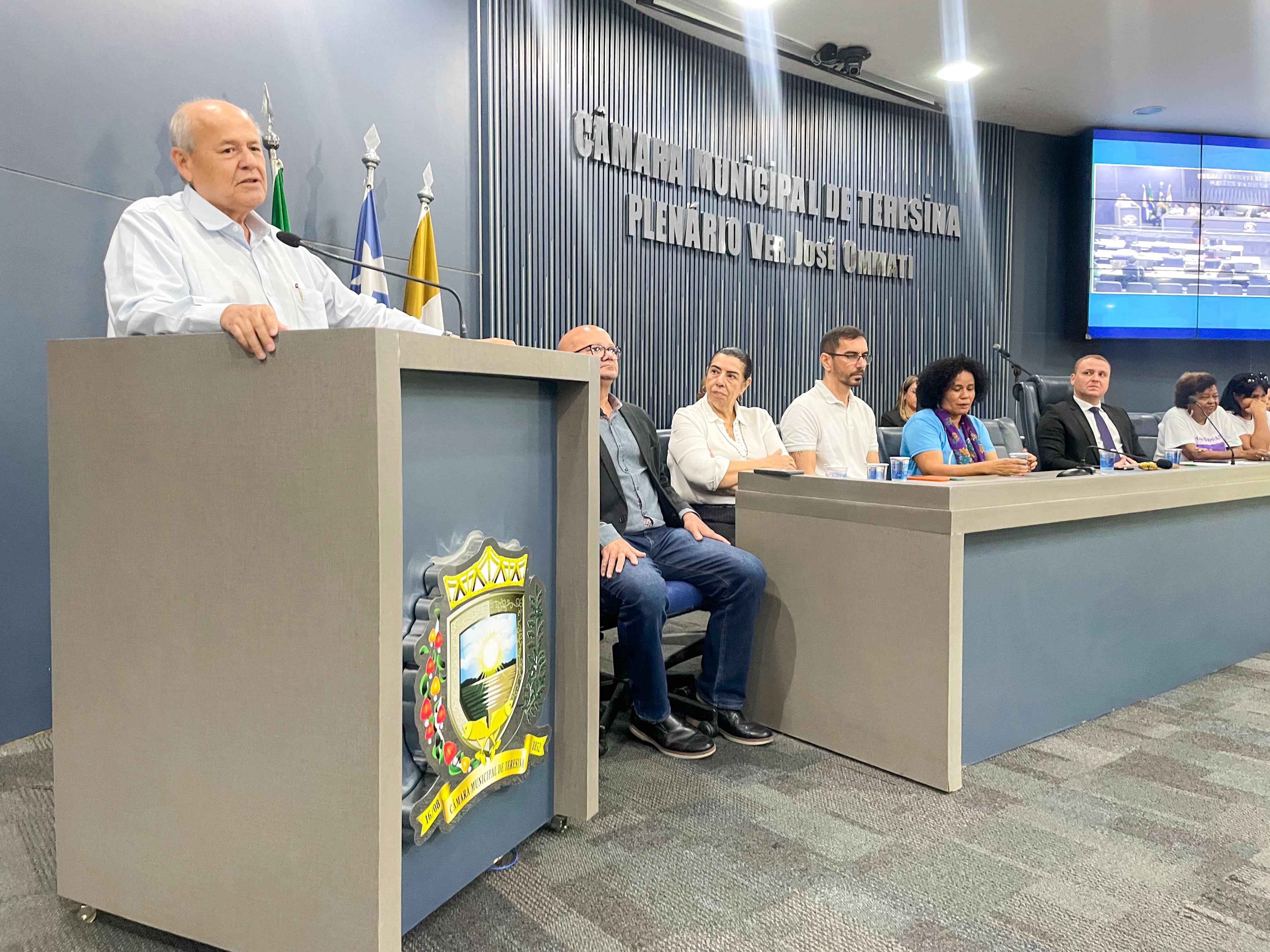 Teresina registra 93,16% de cura nos casos de hanseníase, destaca FMS em sessão na Câmara