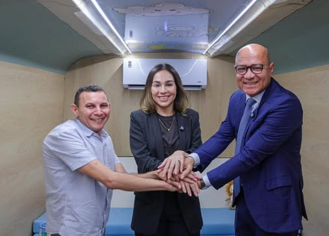 ISABEL FONTELES, PARTICIPA DE LANÇAMENTO DE PROJETO QUE LEVA DIAGNÓSTICO DE AUTISMO AO INTERIOR.