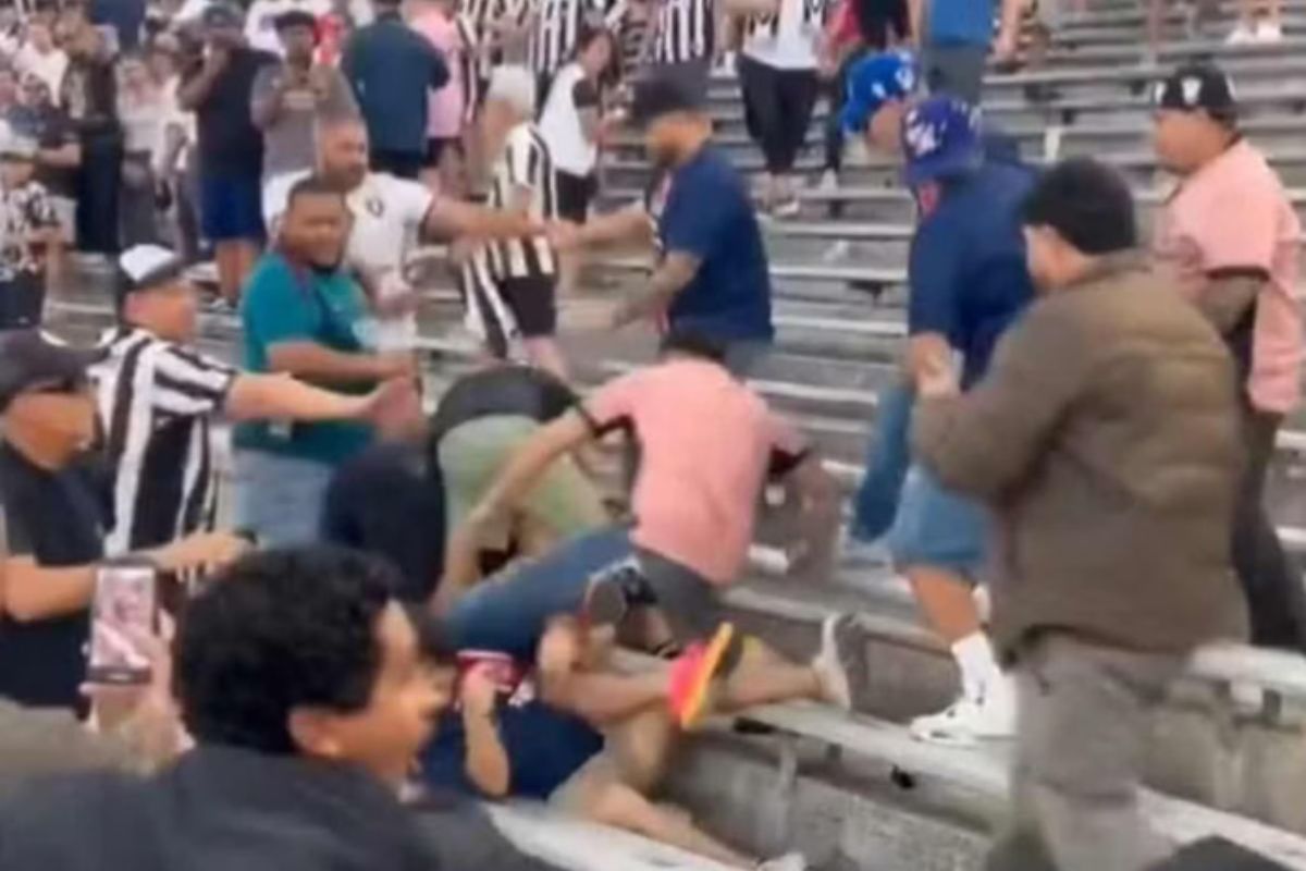 Briga entre torcedores marca vitória histórica do Botafogo sobre o PSG