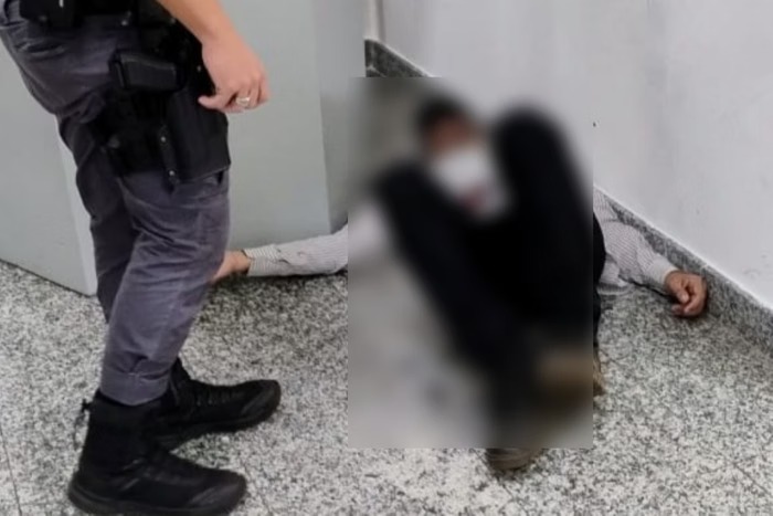 Homem é baleado em agência bancária ao tentar roubar arma de segurança