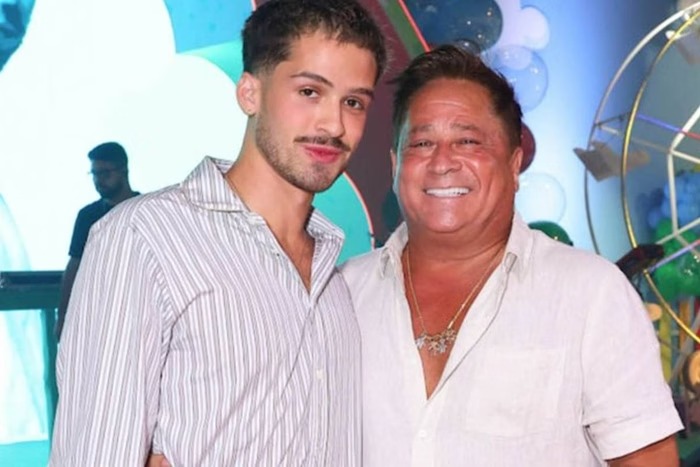 João Guilherme revela semelhança com o pai, Leonardo: “Cachaceiro”