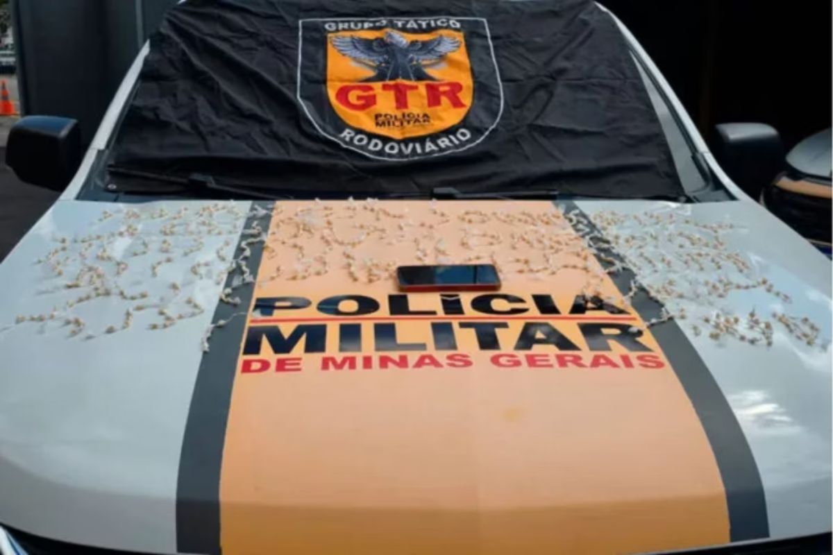 Passageiro é preso com 732 pedras de crack escondidas na cueca durante abordagem da PM-MG