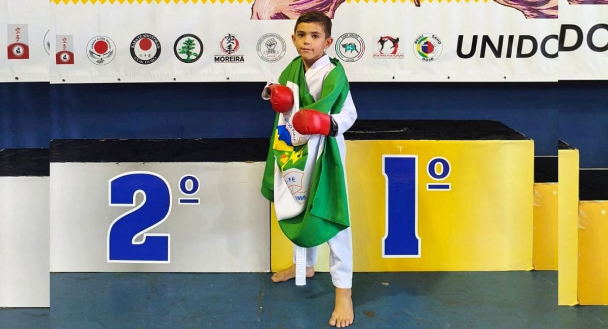 Aluno de Belém do Piauí conquista prata no karatê e garante vaga no campeonato nacional em SP