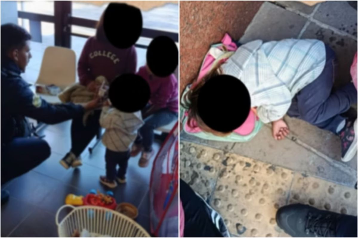 Crianças são resgatadas com sinais de hipotermia no Centro Histórico de Porto Alegre