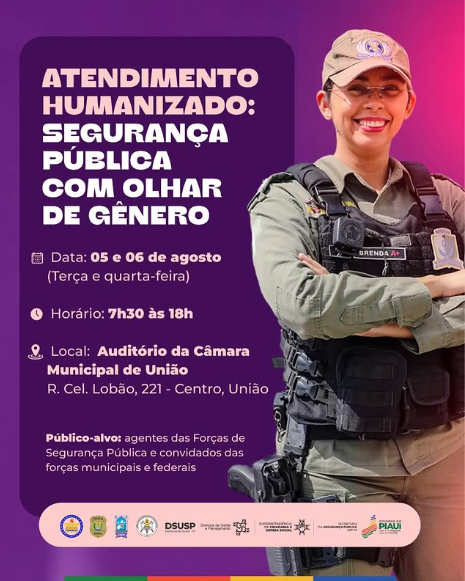 SSP oferece curso sobre atendimento humanizado e gênero para forças de segurança da AISP União