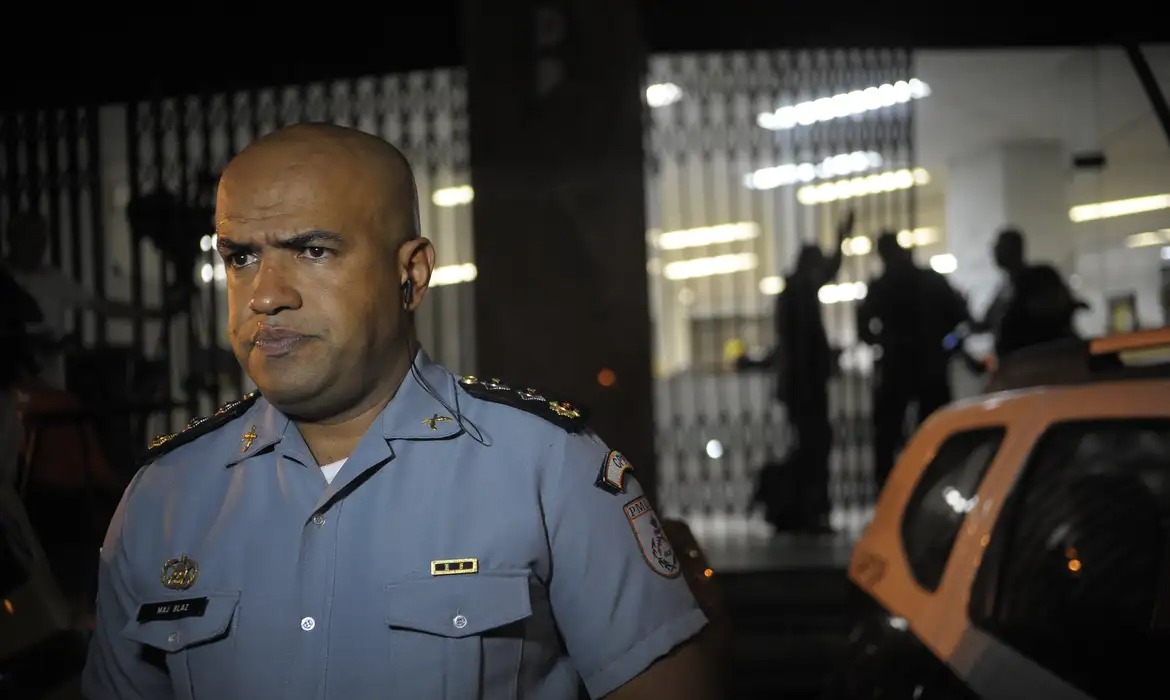 Tenente-coronel Ivan Souza Blaz Júnior, da Polícia Militar do Rio de Janeiro