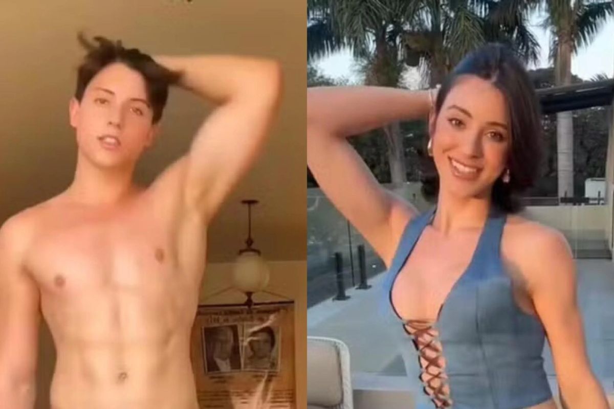 Bella Longuinho emociona web ao mostrar antes e depois de sua transição de gênero