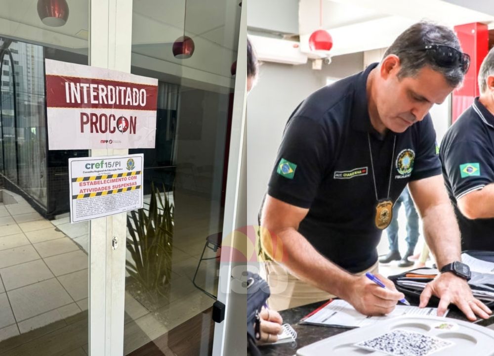 Academia é interditada temporariamente pelo Procon por falta de registro no CREF-15 em Teresina