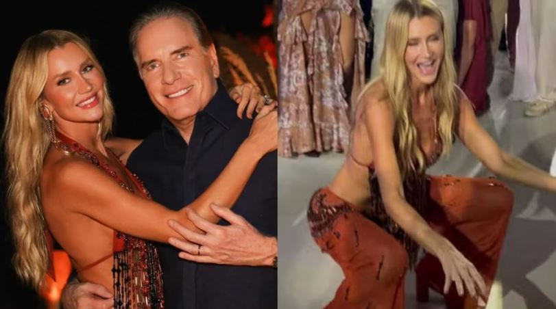 Ana Paula Siebert rouba a cena ao dançar