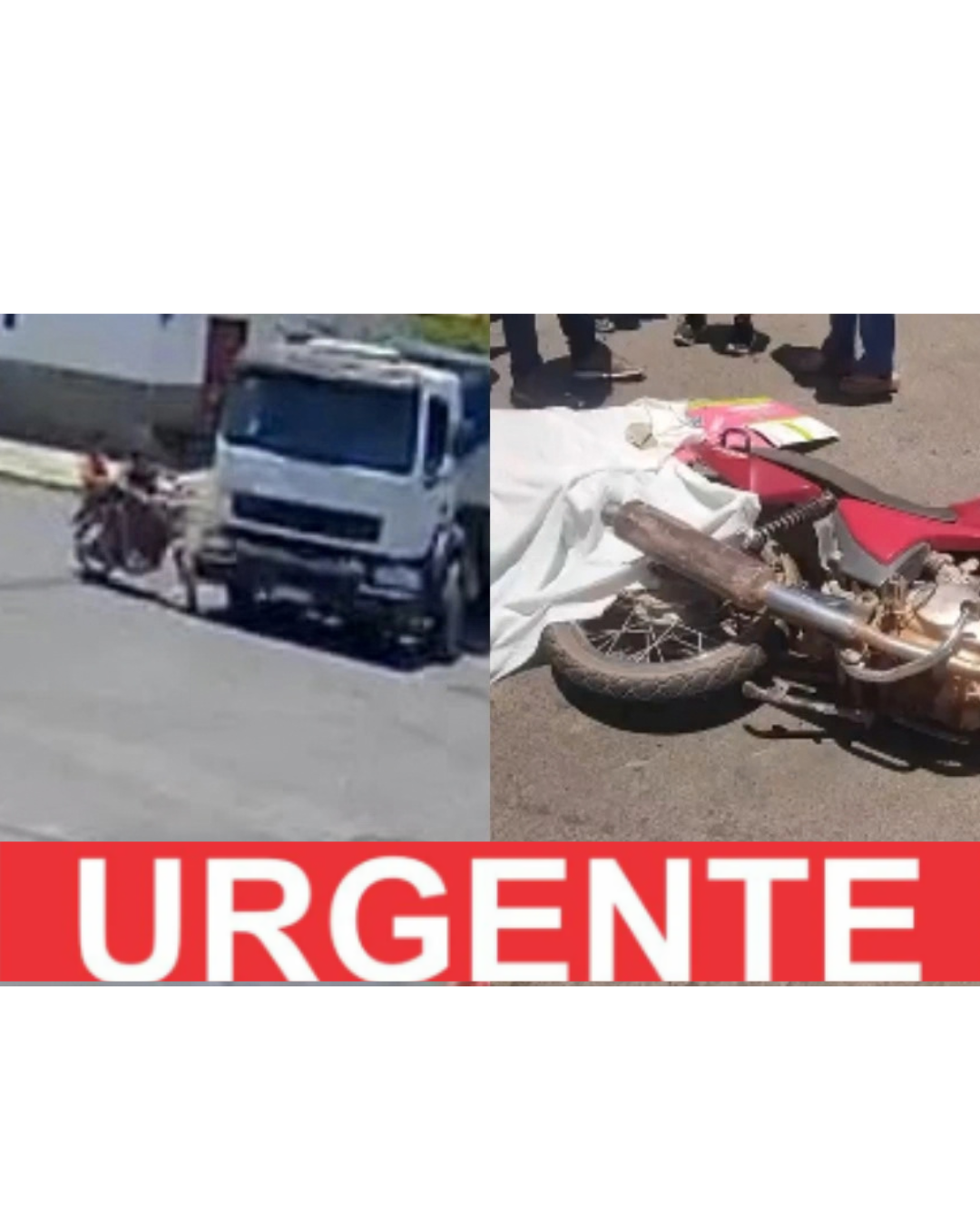 Criança de 10 anos morre após acidente envolvendo caçamba e motocicleta no Piauí