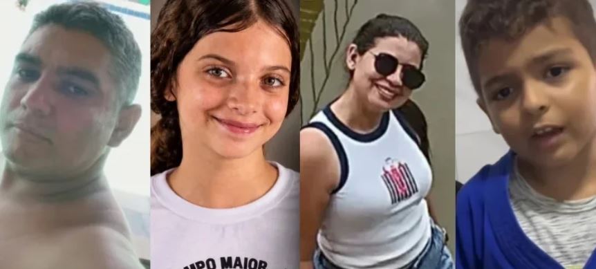 Criança de 5 anos recebe alta após perder os pais, irmão e prima em acidente na PI-215, em Campo Maior