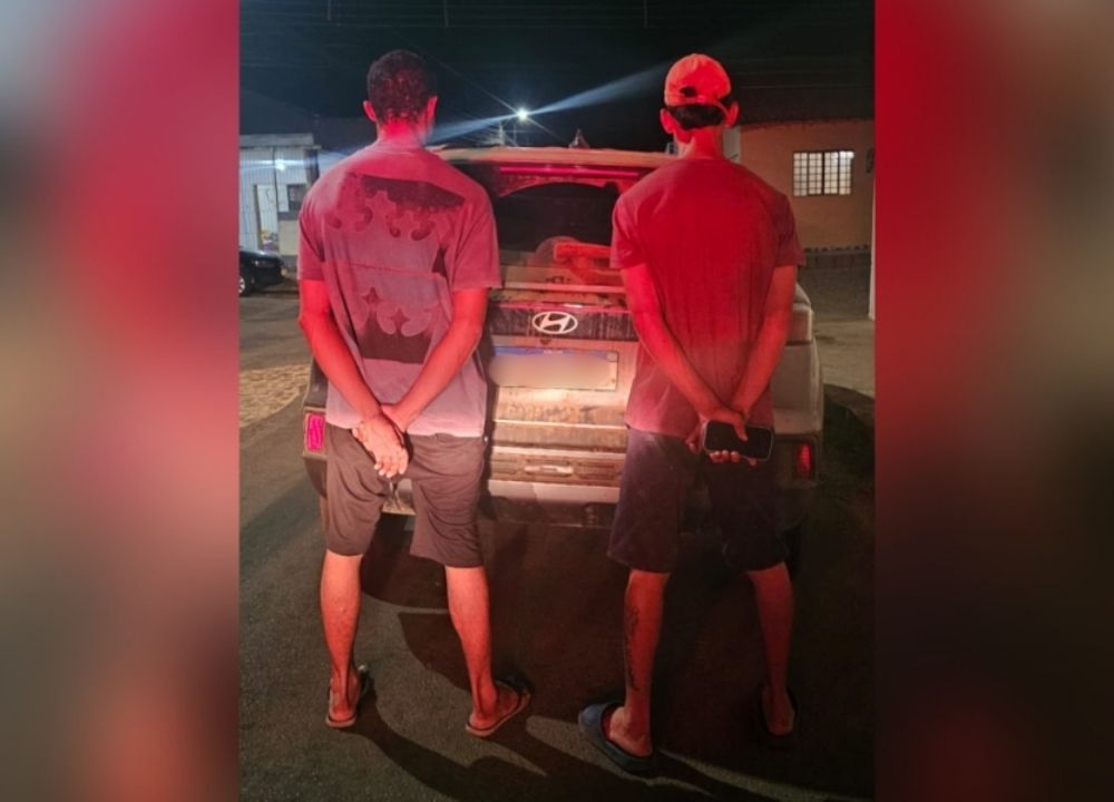 Dois jovens são detidos com veículo com restrição de roubo/furto em Campo Maior (PI)