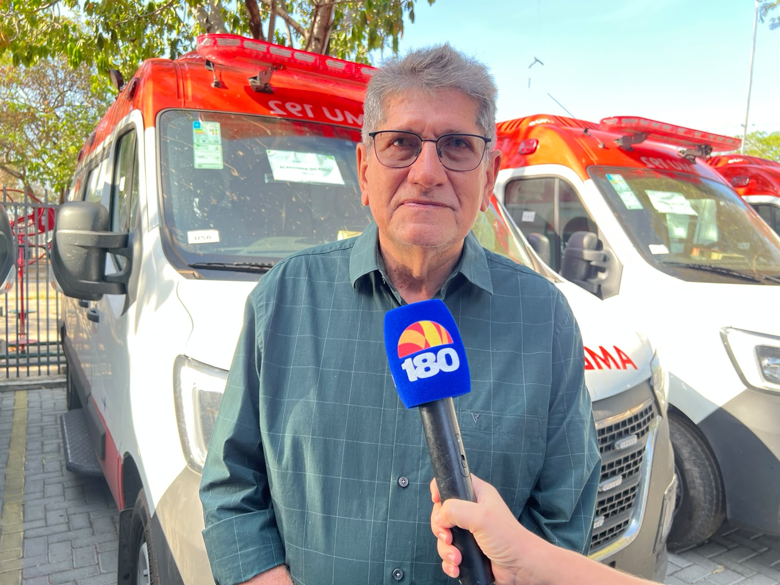 Dr. Pedro Otacílio destaca reforço no atendimento de pacientes graves com nova ambulância do SA