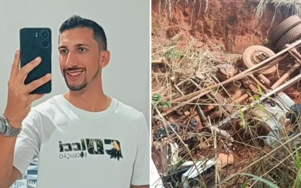 Empresário morre após caminhão tombar na GO-210