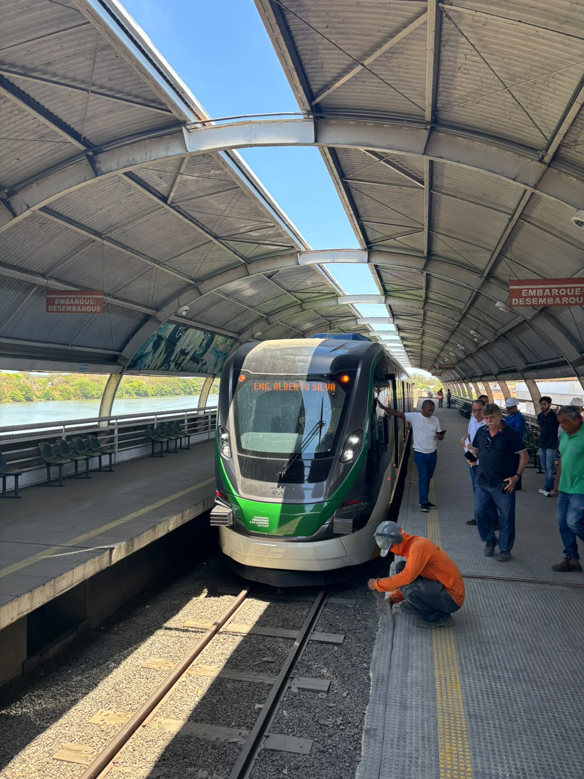 Estação Alberto Silva é interditada para obras e Metrô de Teresina tem trajeto alterado até 30 de novembro