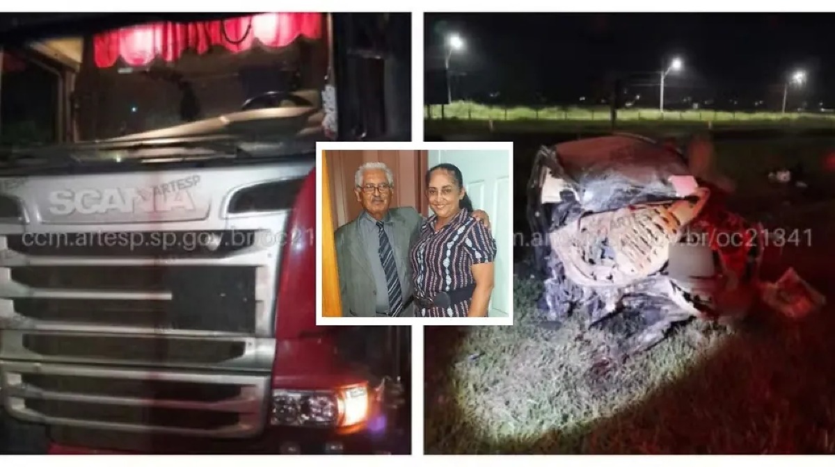 Família de Colniza morre em acidente entre carro e carreta no interior de SP