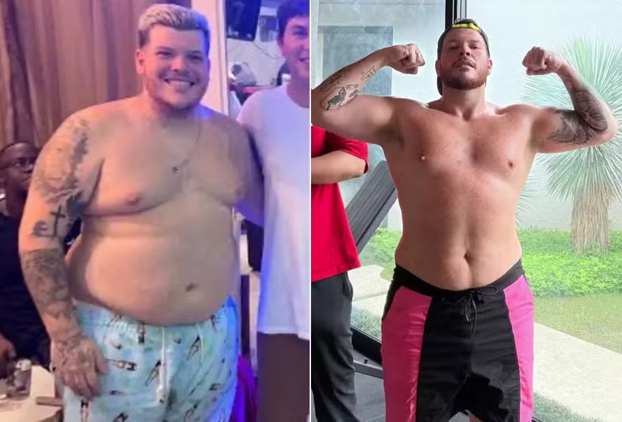 Ferrugem conta como eliminou mais de 45 kg e explica escolha por emagrecimento natural