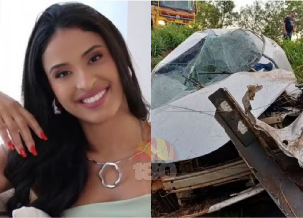 Instrutora de nail design morre após carro bater em árvore na BR-158, em Goiás