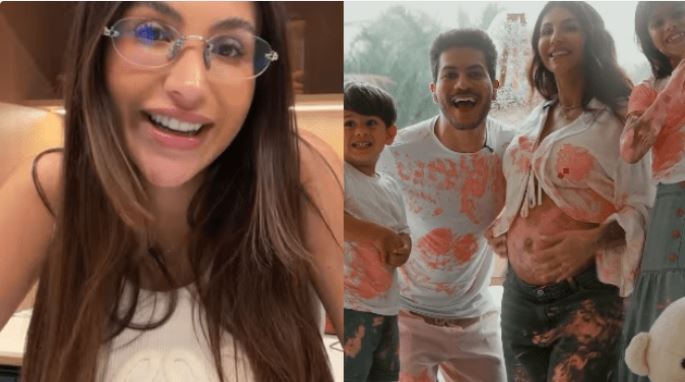 Jheny Santucci revela nome da filha com o ex Arthur Aguiar