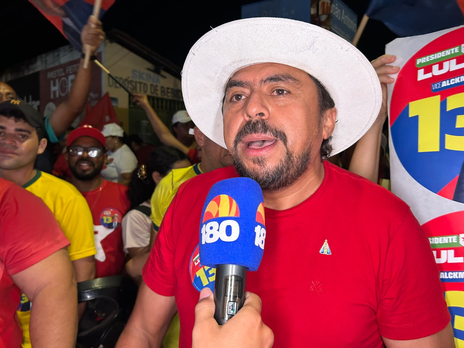 João Pereira reforça campanha pela reeleição de Lula em ato na zona Leste de Teresina