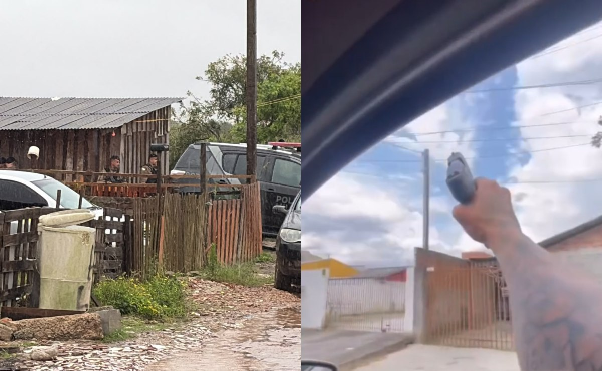 Jovem suspeito de exibir pistola e gravar disparos morre em confronto com a PM na Grande Curitiba