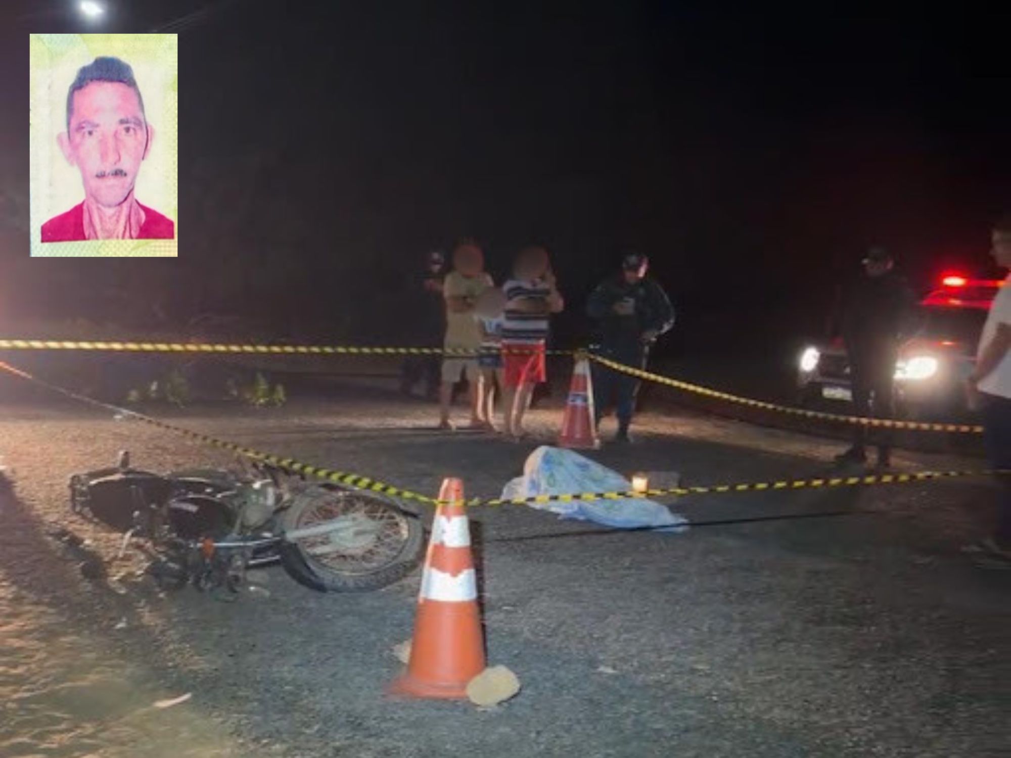 Lavrador morre após queda de moto em Cocal