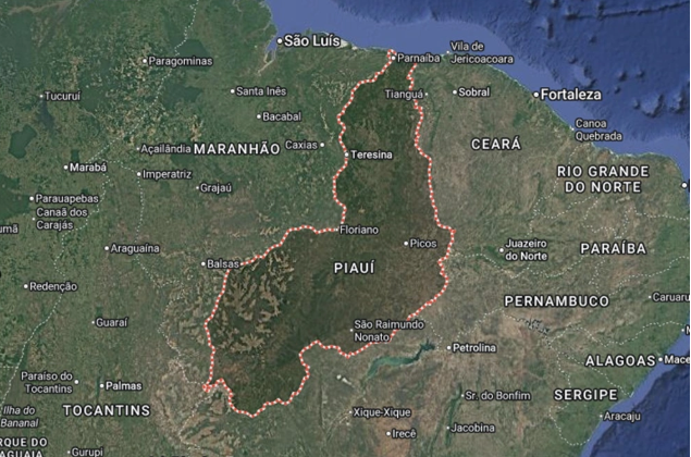 Mapa Piauí
