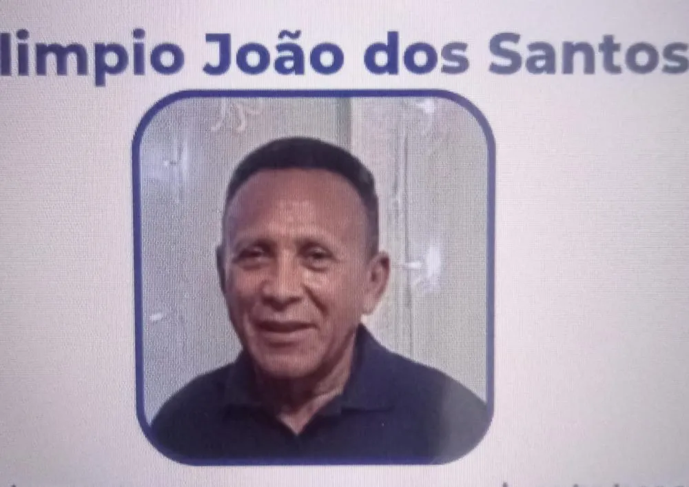 Morre aos 73 anos Olímpio João dos Santos, ex-vereador de Geminiano