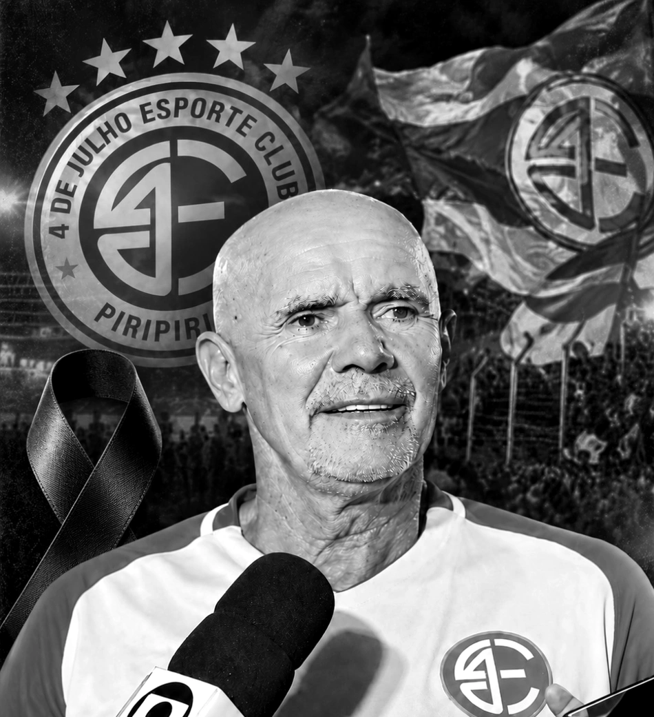 Morre Jorge Veras, ex-jogador e técnico do 4 de Julho, aos 67 anos