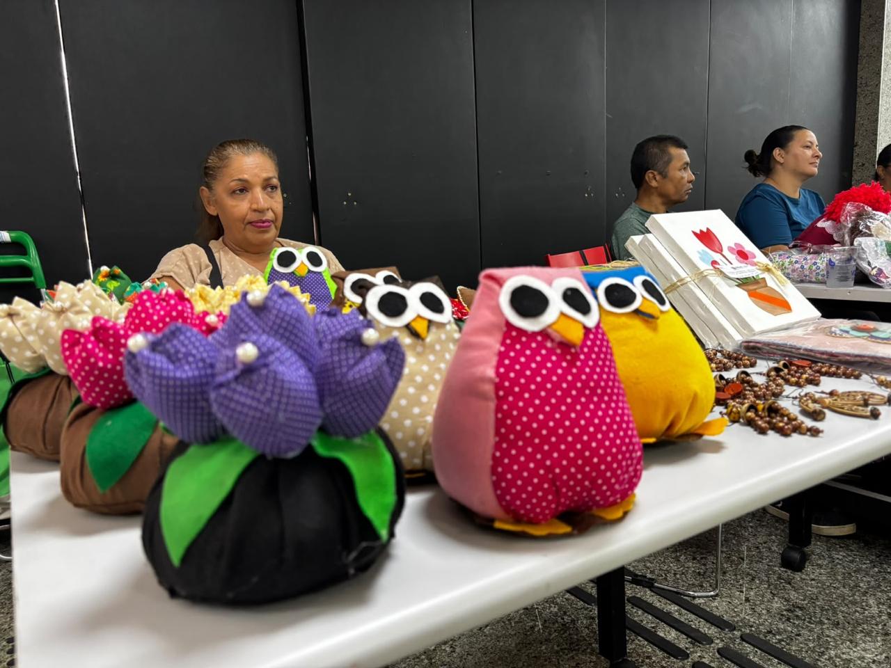 Mostra CAPS reúne trabalhos artesanais de usuários de sete unidades de Teresina