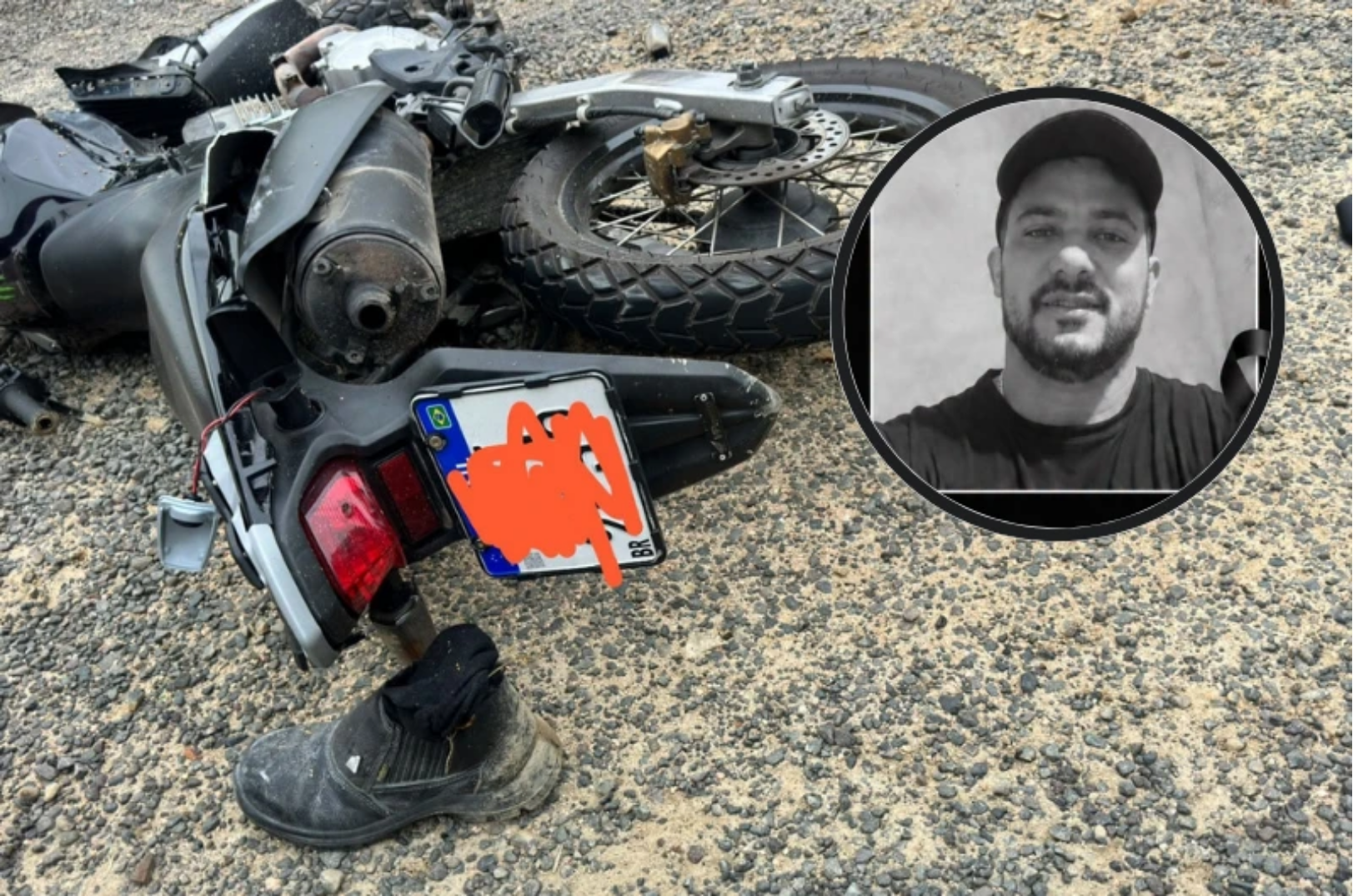 Motociclista morre quatro dias após grave acidente na SC-370