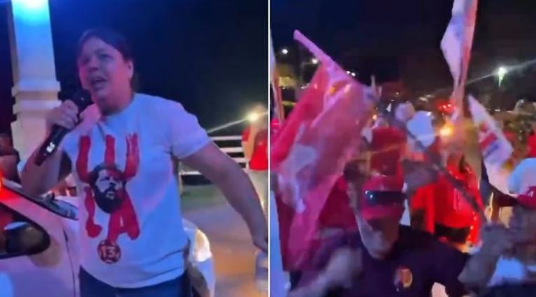 Mulher morre atropelada durante manifestação em apoio a Lula