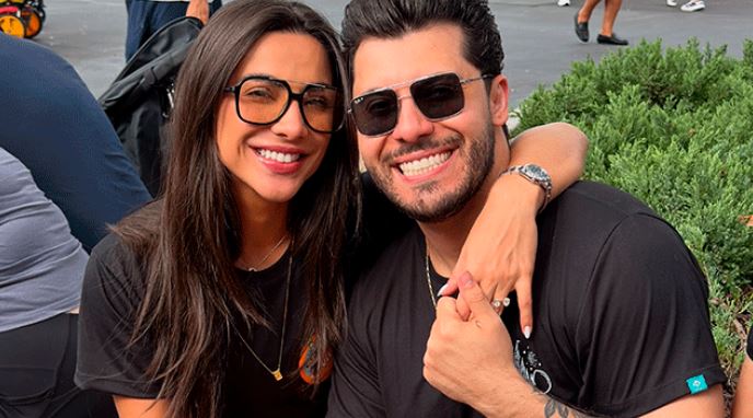 Murilo Huff e Gabriela Versiani mostram Leo na Disney