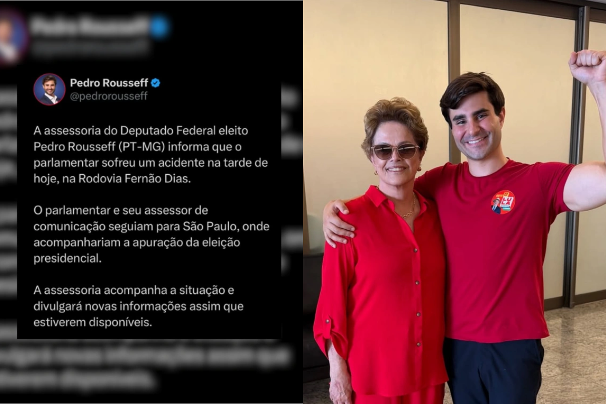 Pedro Rousseff, sobrinho de Dilma, sofre acidente em Minas Gerais