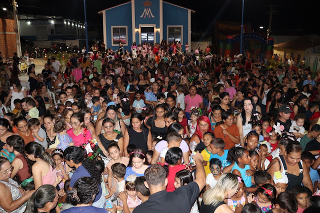 Prefeitura de Assunção do Piauí realiza evento infantil com brincadeiras e atrações