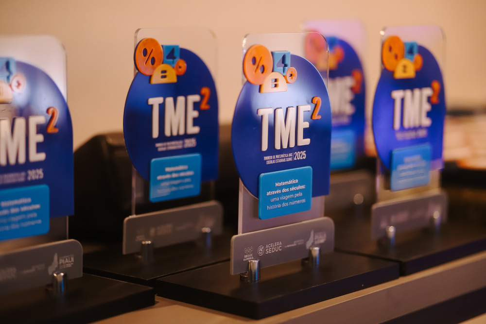 Seduc premia vencedores do 4º Torneio de Matemática das Escolas Estaduais do Piauí neste sábado (10)