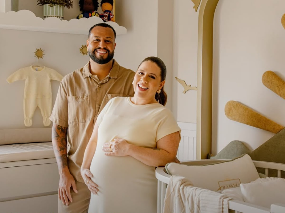 Tati Machado abre as portas do quarto do segundo filho e revela homenagem a Rael