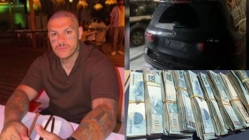 Toguro tem R$100 mil em espécie e carro apreendidos após abordagem policial em SP