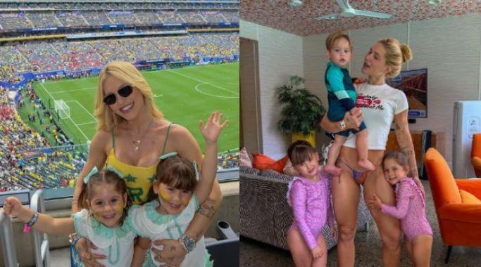 Virginia revela hábito ao vestir as filhas