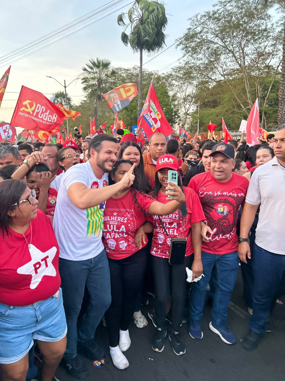 Washington Bandeira destaca mobilização do Time do Povo e confiança em ampliar votos no Piauí