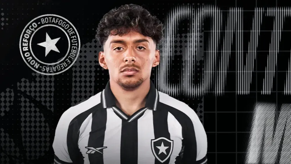 Botafogo anunciou  a contratação do meio-campista Cristian Medina.