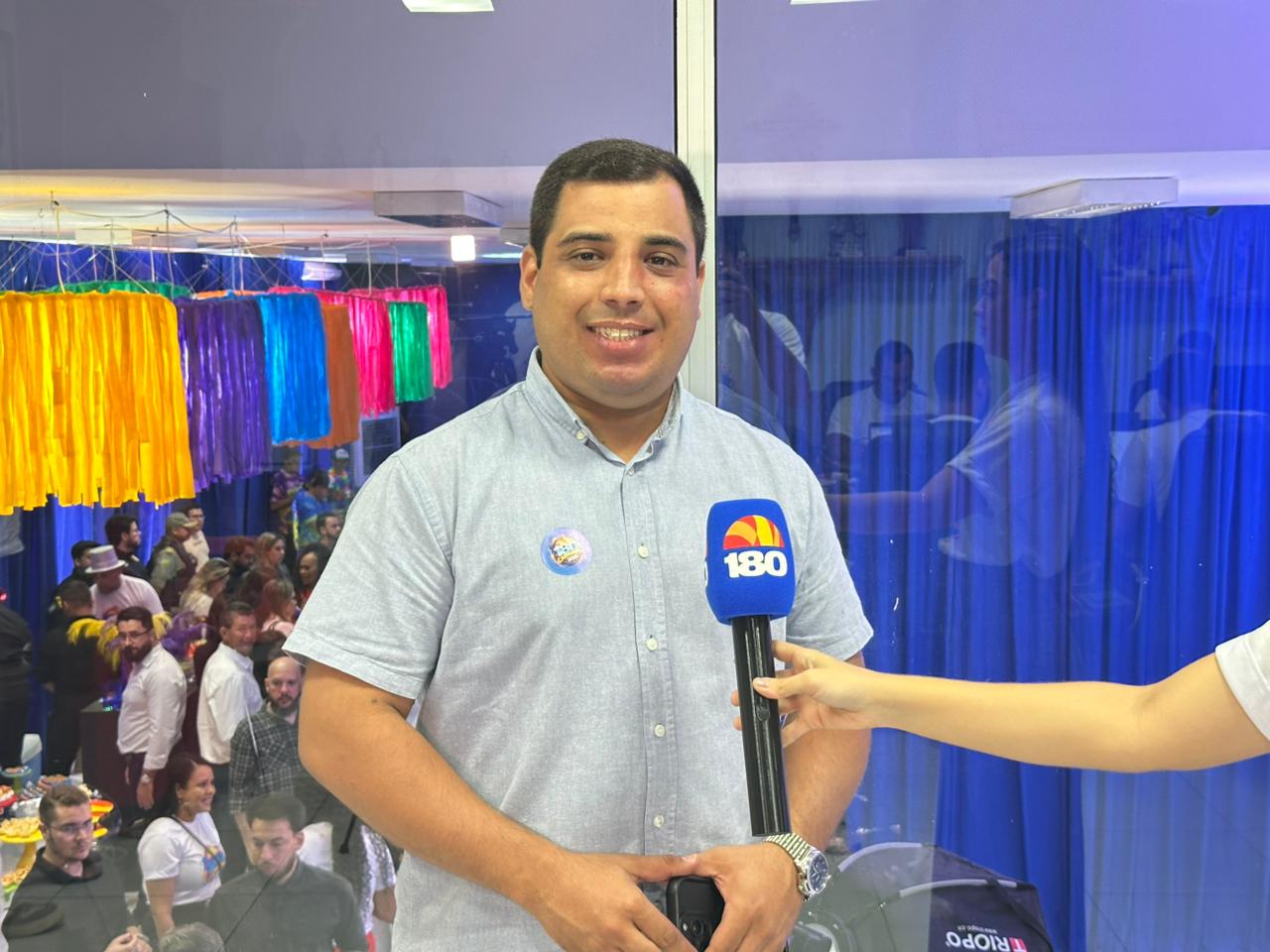 O secretário municipal da Juventude de Barras, Yago Basto