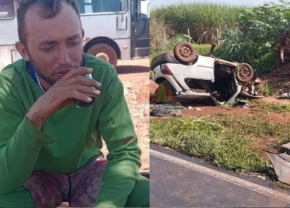 Piauiense morre e dois ficam feridos em grave acidente frontal no interior de São Paulo