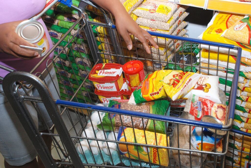 cesta básica, icms zero, ilustração, supermercado, produtos