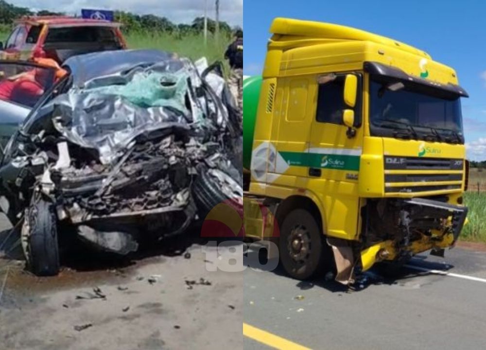 Saiba quem são as quatro vítimas da colisão entre carro e caminhão em Campo Maior