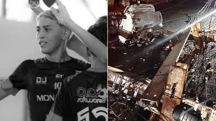 Adolescente morre após motocicleta atingir poste e transformador cair sobre ele na zona Sudeste de Teresina