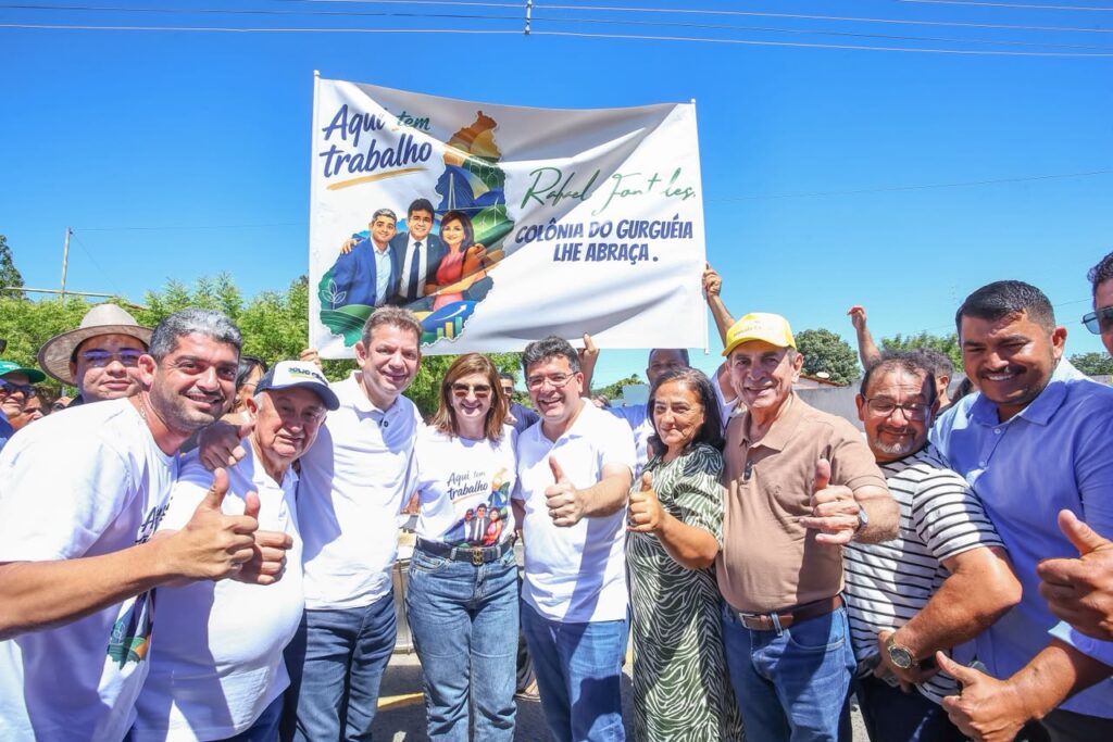 Governador entrega ruas asfaltadas em Colônia do Gurguéia; município recebe R$ 4 milhões de investimentos em mobilidade