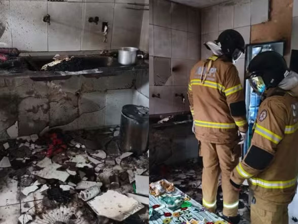 Incêndio atinge escola municipal no litoral do Piauí e aulas são suspensas