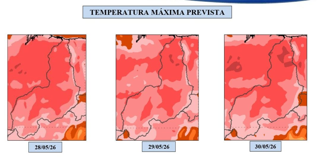 tempo seco no Piau&iacute; com altas temperaturas e baixa umidade,