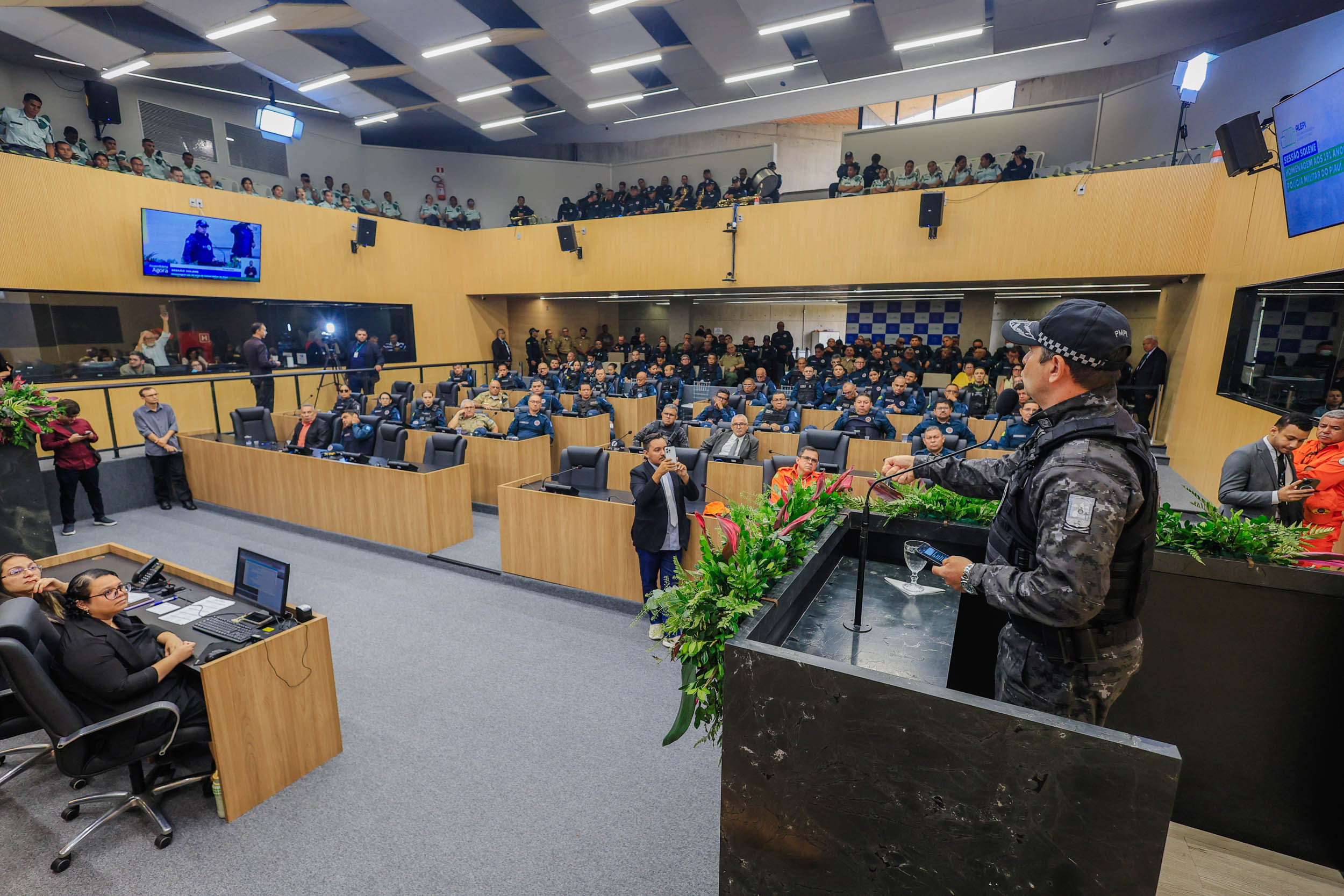 Alepi homenageia aniversário de 191 anos da Polícia Militar do Piauí